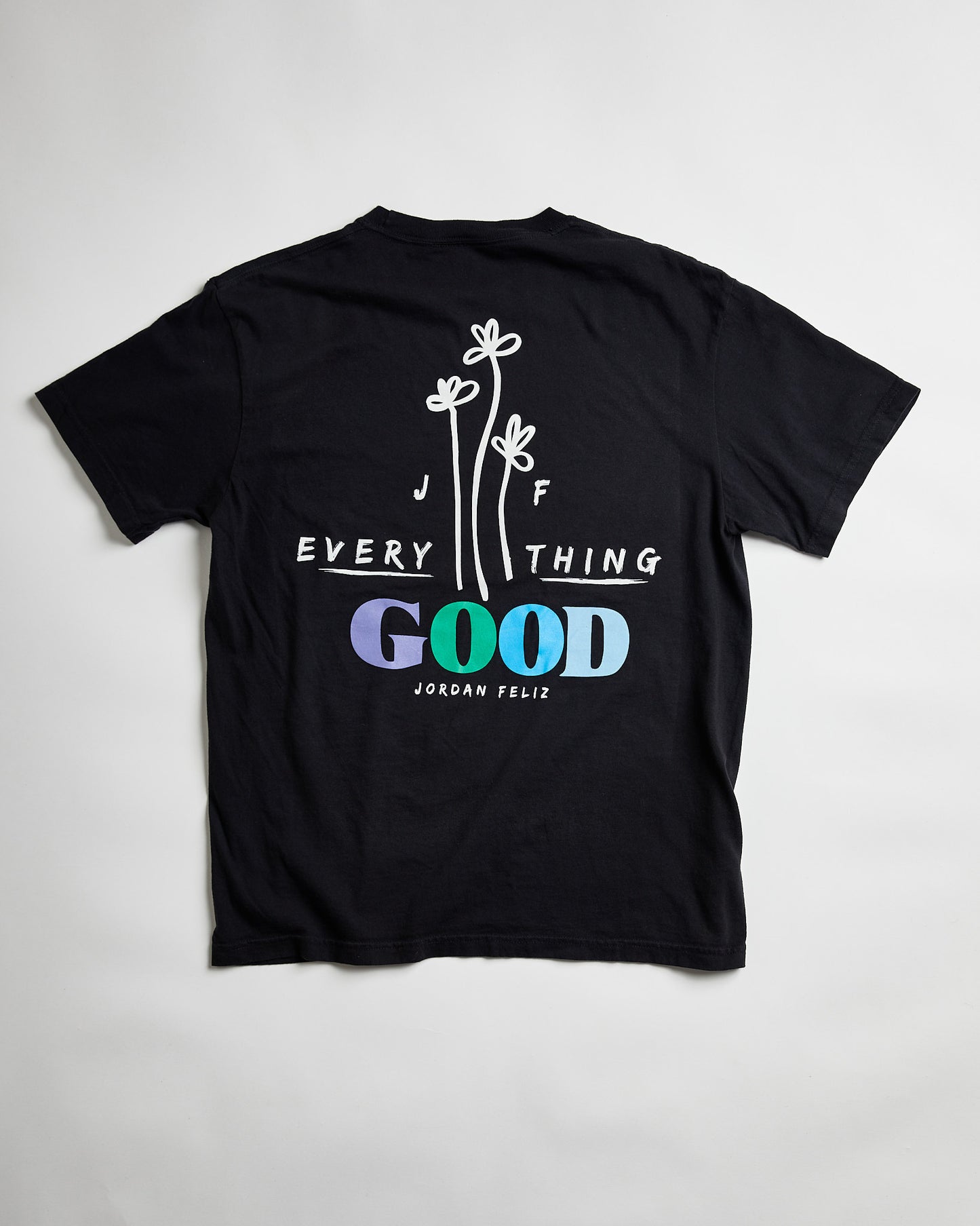 Good Flowers - Black Tee